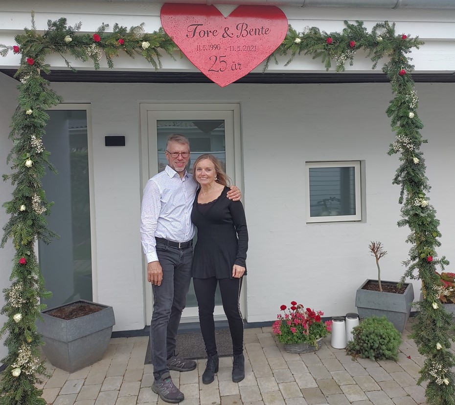 Bente og Tore - kærester i 50 år